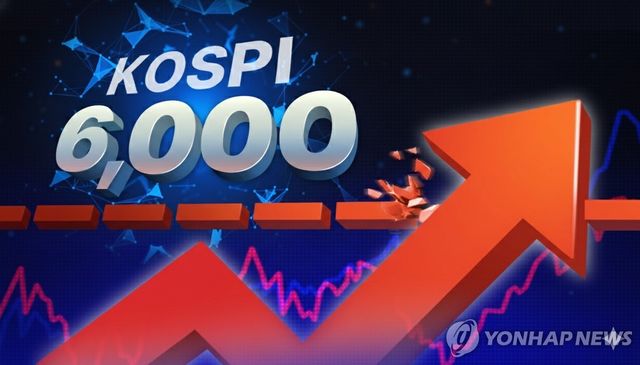 코스피 6,000 돌파 (PG)