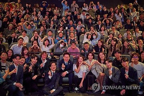 이재명 대통령 부부, 영화 '내 이름은' 관람