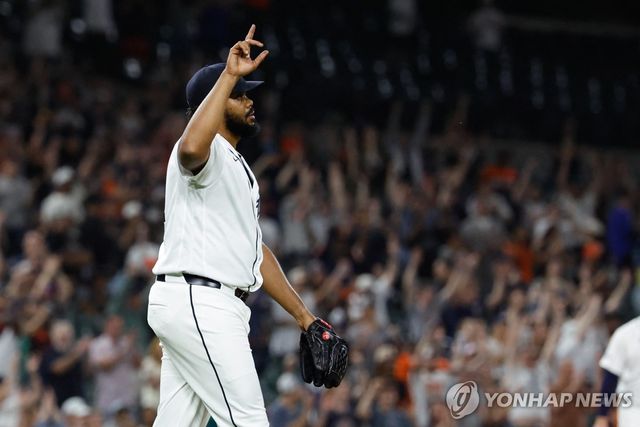 15일(한국시간) 캔자스시티 로열스전에 등판한 디트로이트 타이거스 켄리 얀선