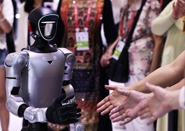 중국의 휴머노이드 로봇 [자료사진]