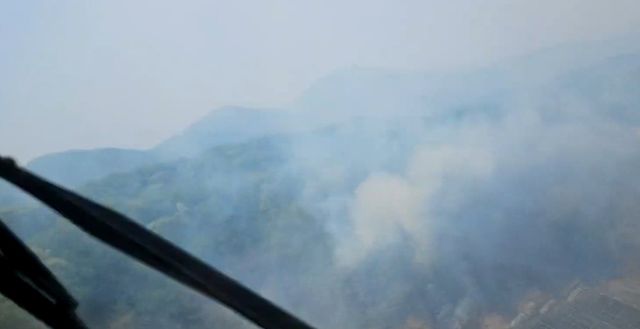 가평 설악면 야산 산불