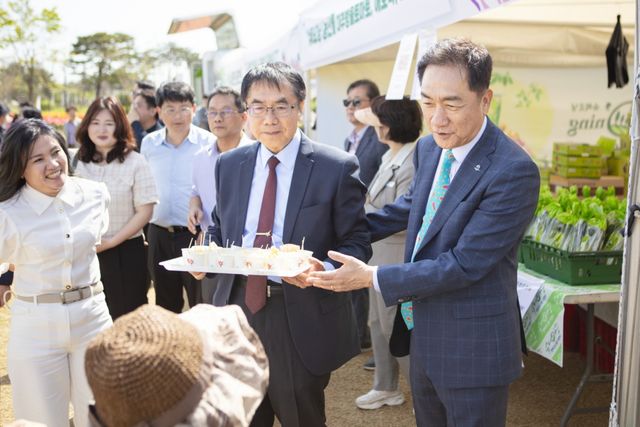 대만 타이난시 농특산물 홍보 활동