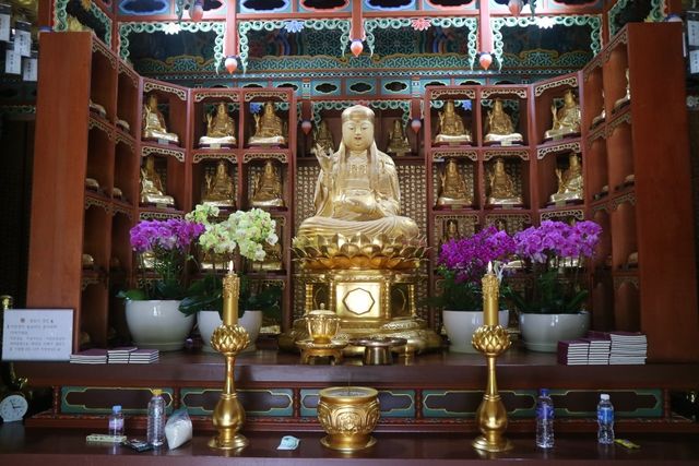 선운사 금동지장보살좌상