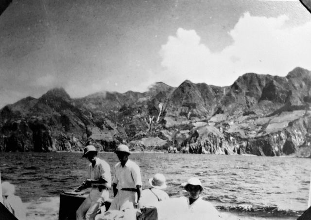 제1차 울릉도 학술조사대 모습 