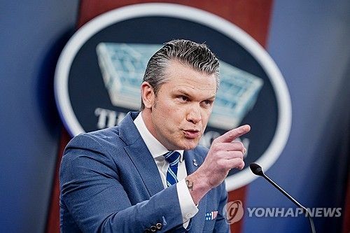 피트 헤그세스 미국 국방부 장관
