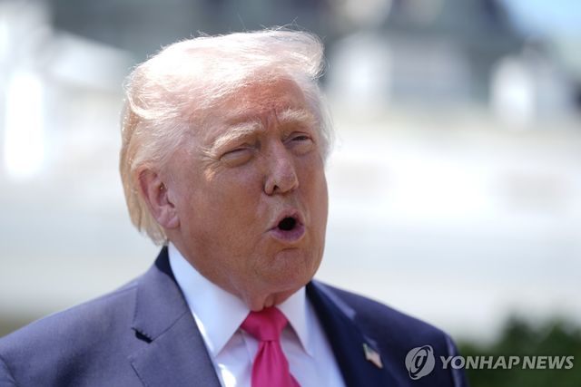 트럼프 미국 대통령