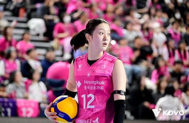 흥국생명의 미들 블로커 이다현