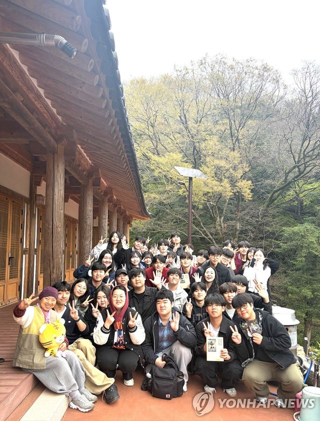 정관스님, 배재대 학생들과 간담회