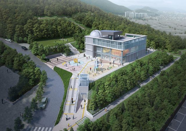 중랑천문과학관 조감도