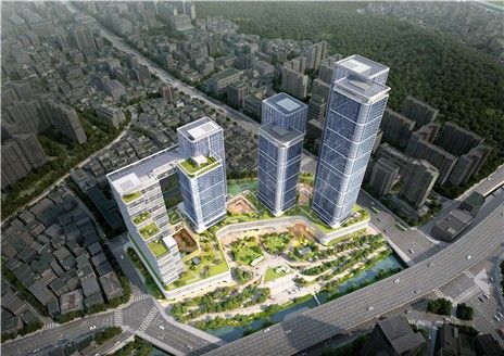 홍제역 역세권 활성화 사업 조감도