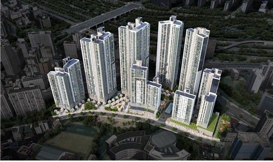 신길역세권 장기전세주택 도시정비형 재개발 조감도