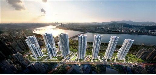 신반포 2차 아파트 재건축 조감도