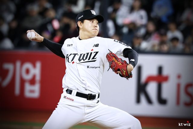 6이닝 무실점으로 호투한 kt 선발 소형준