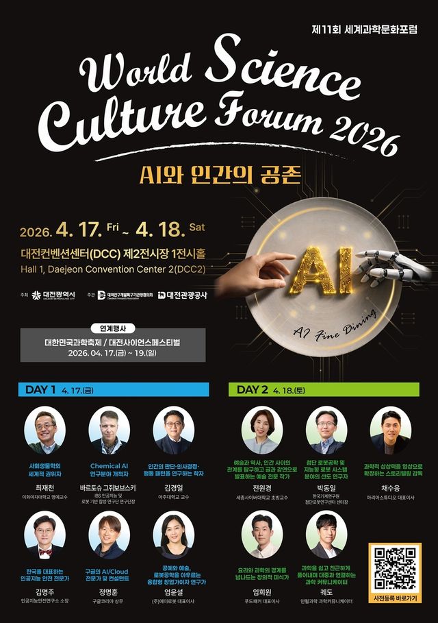 제11회 세계과학문화포럼 포스터 