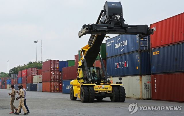 인도의 수출입 컨테이너 창고시설