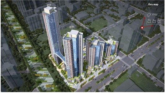 서초진흥아파트 재건축 조감도