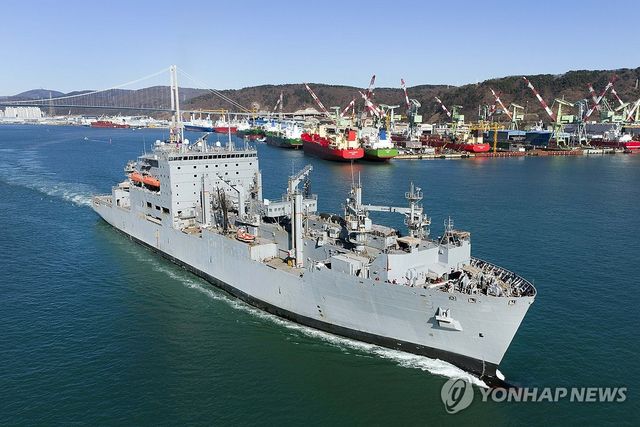 HD현대중공업, 미 해군 군수지원함 MRO 추가 수주