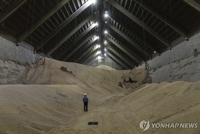 아르헨티나 대두 보관창고