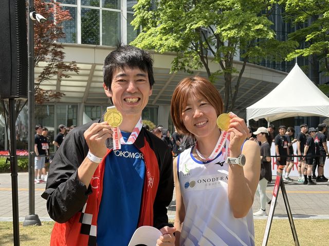 엘리트 부문 남녀 1등 수상자