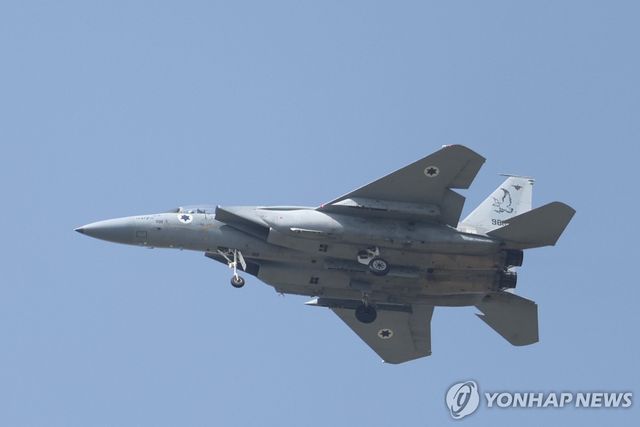 이스라엘군 F-15 전투기