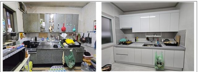 노후주택 개선사업 통해 바뀐 주방