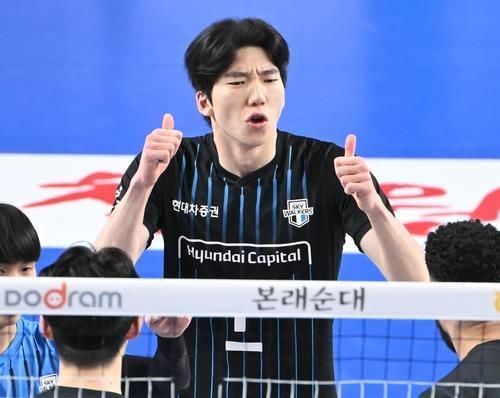 남자 대표팀 주축인 현대캐피탈의 허수봉