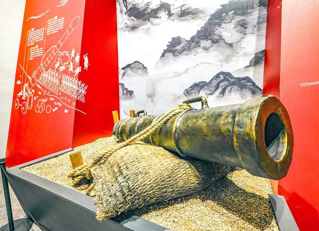 천자총통 모형 [사진/임헌정 기자]