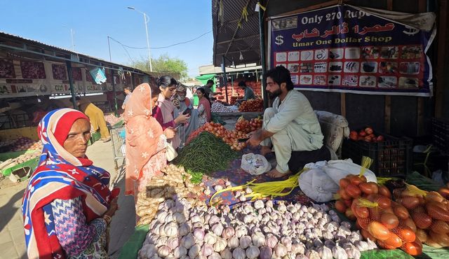 정상 운영 중인 이슬라마바드 최대 재래시장