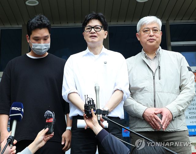 부산 북갑 보선 출마 공식화 한 한동훈