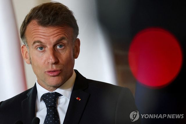 에마뉘엘 마크롱 프랑스 대통령