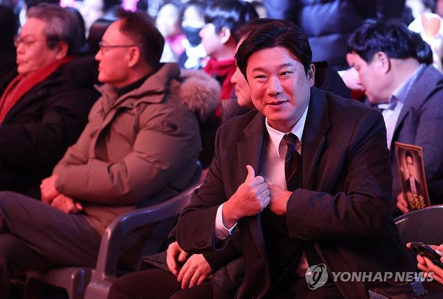 한동훈 전 대표 토크콘서트 참석한 진종오 의원