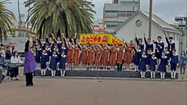 제주 제라진소년소녀합창단-도쿠시마 소년소녀합창단 합동 공연