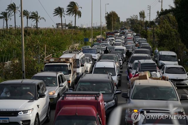 휴전 이후 집으로 돌아가는 레바논 피란민들