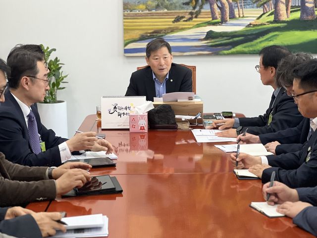 하평건널목 통행 재개 위한 대책회의 