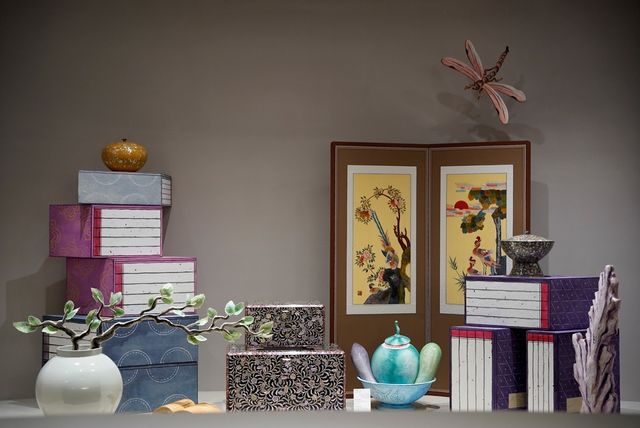 동관 전시 모습 