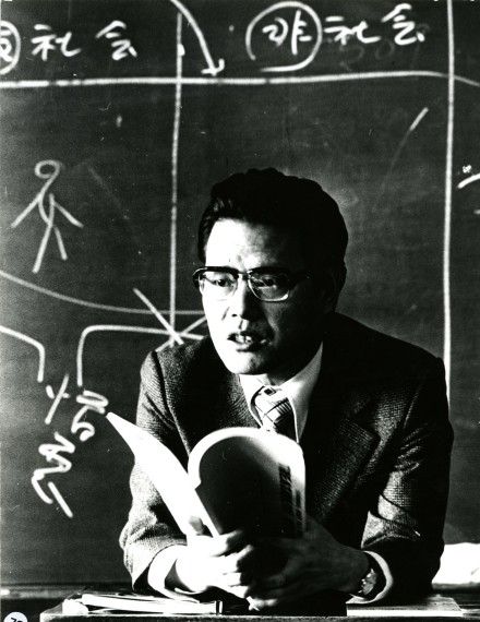 1970년대 이대에서 강의하는 이어령 교수