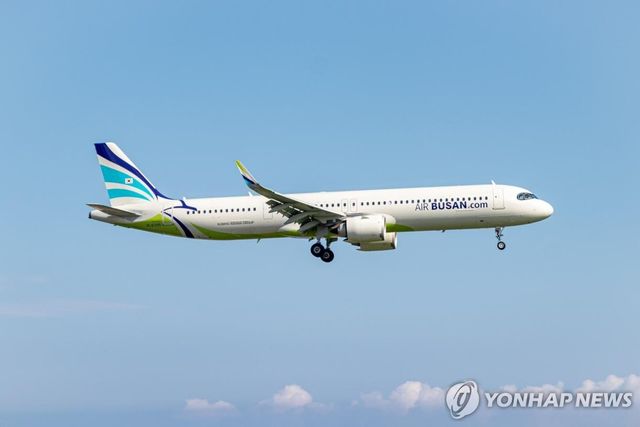 에어부산 항공기