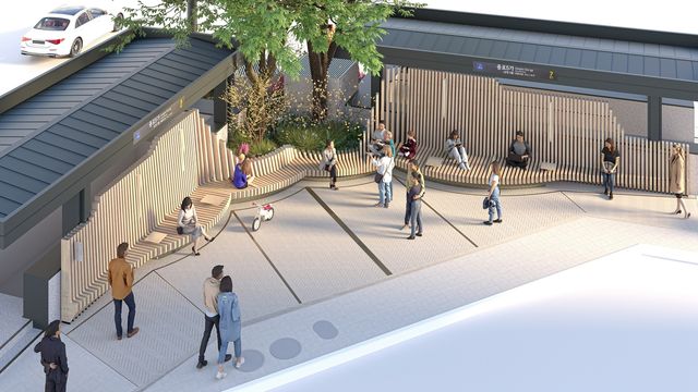 종로5가역 '디자인경관 프로젝트' 예상도