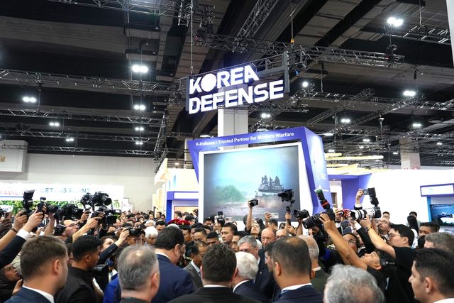 'DSA 2026' 전시장에 마련된 통합한국관