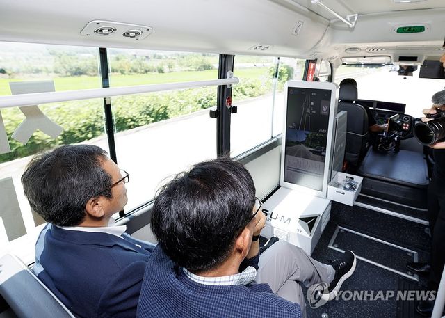 강릉시 벽지 노선 자율주행 마실버스…전국 지자체 최초