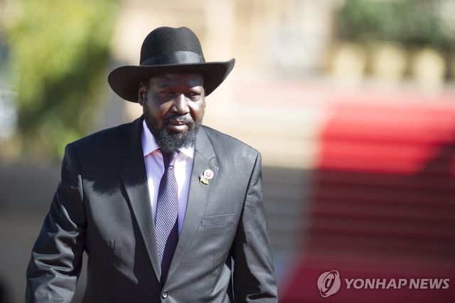 살바 키르 남수단 대통령 [EPA=연합뉴스 자료사진. 재판매 및 DB 금지]