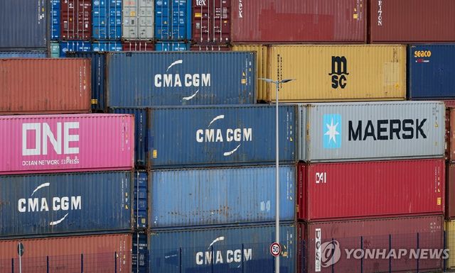 독일 수출 컨테이너