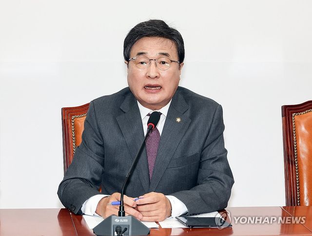 김대식 당 대표 특보단장, 장동혁 방미 일정 관련 기자회견