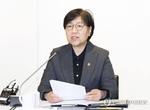 정은경 보건복지부 장관