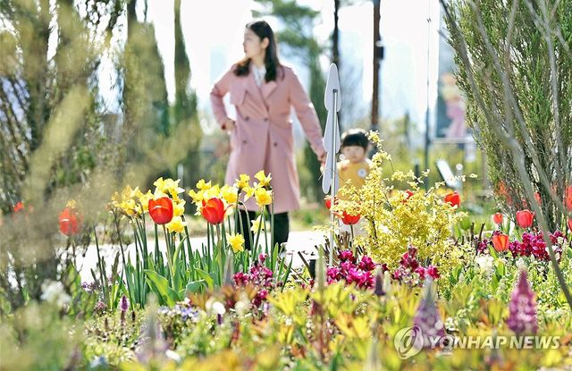 "국립세종수목원으로 봄꽃 구경 오세요"
