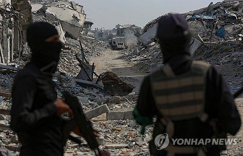 하마스 무장대원들