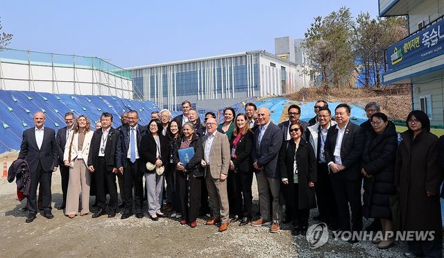 강릉컨벤션센터 방문한 ITS 관계자들