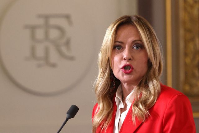 조르자 멜로니 이탈리아 총리