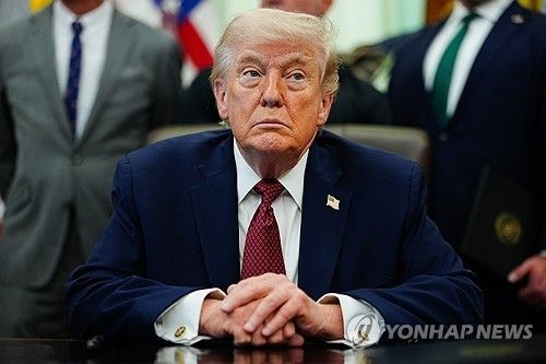 도널드 트럼프 미국 대통령