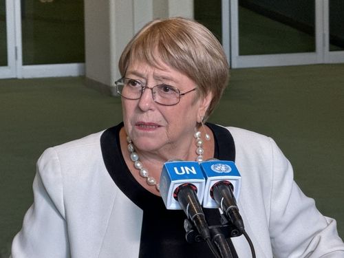 유엔 총장 도전 미첼 바첼레트 전 칠레 대통령